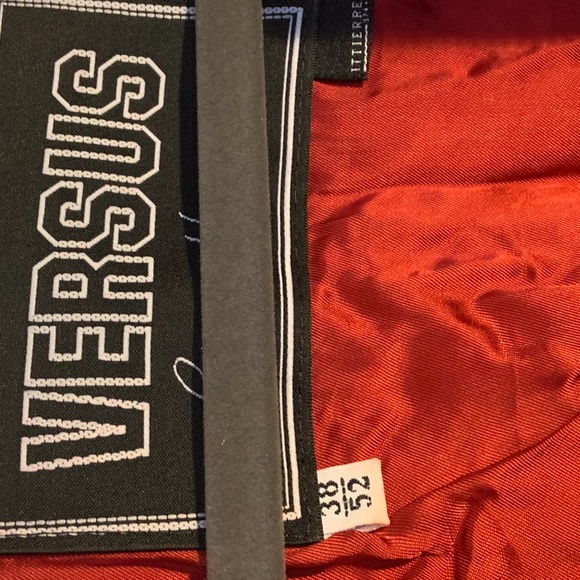 Versace Versus vintage red suede jacket - Picture 7 of 9